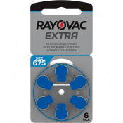 Rayovac-extra-storlek-675-blå