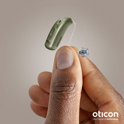 Oticon REAL miniRITE Olive green