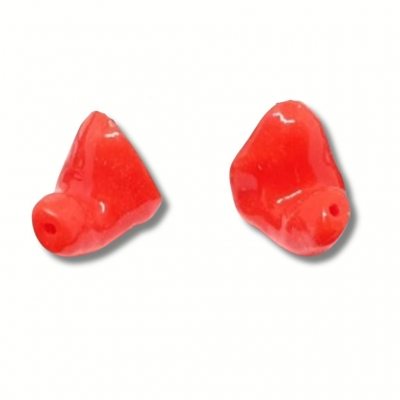 Formgjutna hörselskydd med ER-filter-Röda