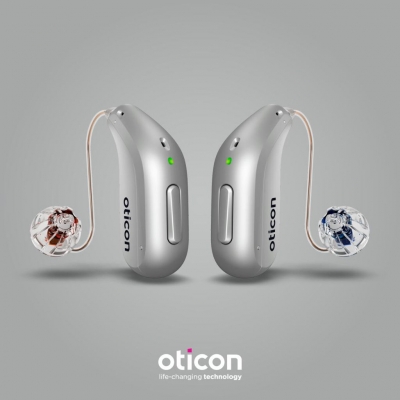 Oticon Intent silver grey