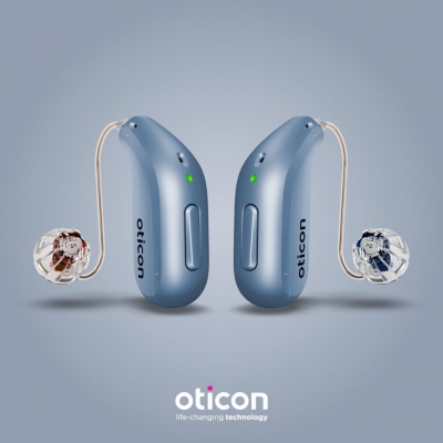 Oticon Intent sky blue