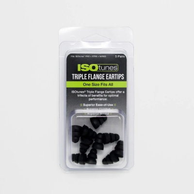 ISOtunes Earplugs Triple Flange - 5 pack