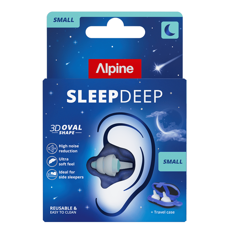 Alpine SleepDeep - Bekväma öronproppar för sömn