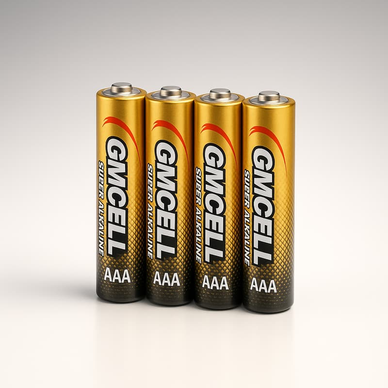 AAA Batterier - 4 st